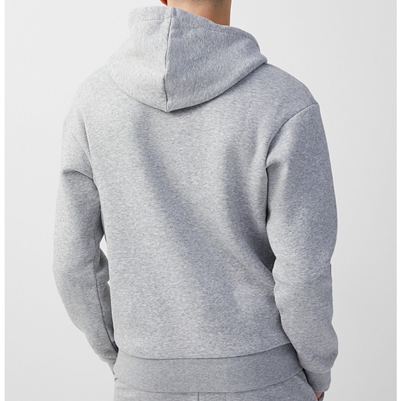 Jack & Jones gray and blue Brooklyn varsity hoodie NWT - Picture 2 of 10